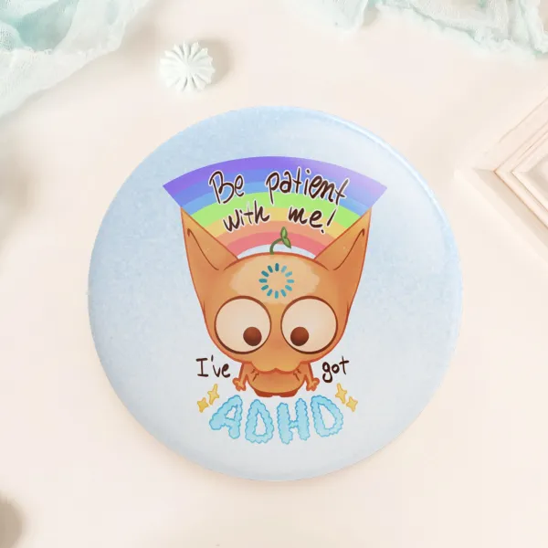 [BUTTON PIN] Be patient!