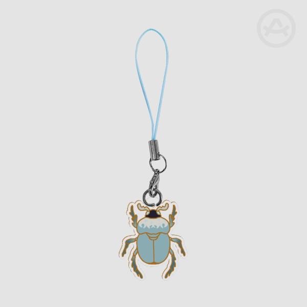 Geten Beetle Acrylic Keychain