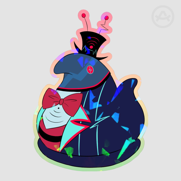HazPeep Vox || Holo Die Cut Sticker