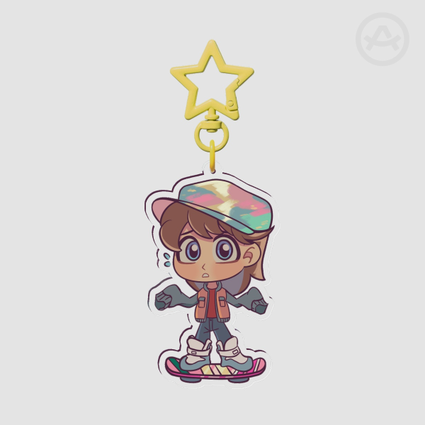 Back To The Future 2 Marty McFly Keychain