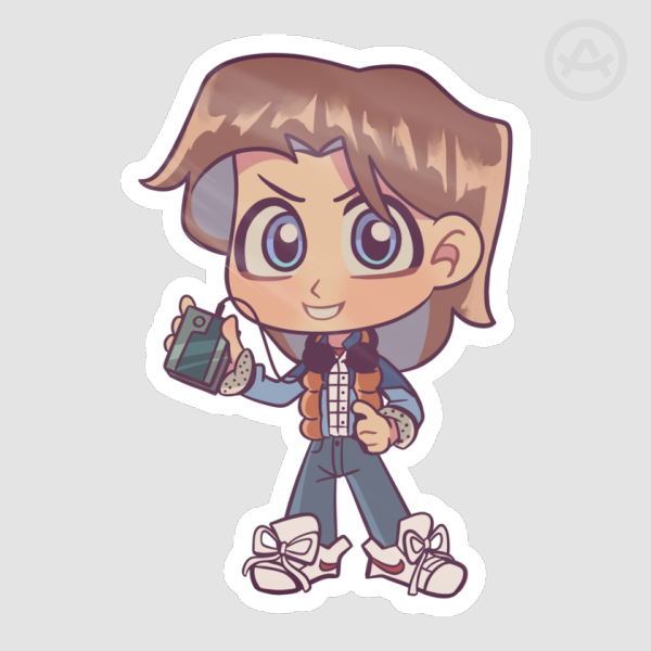 Back To The Future Marty McFly Sticker