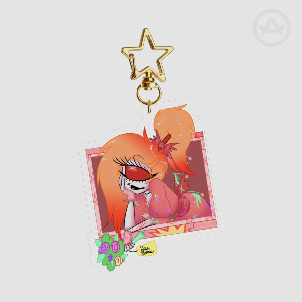 Spring Cherri Bomb Keychain