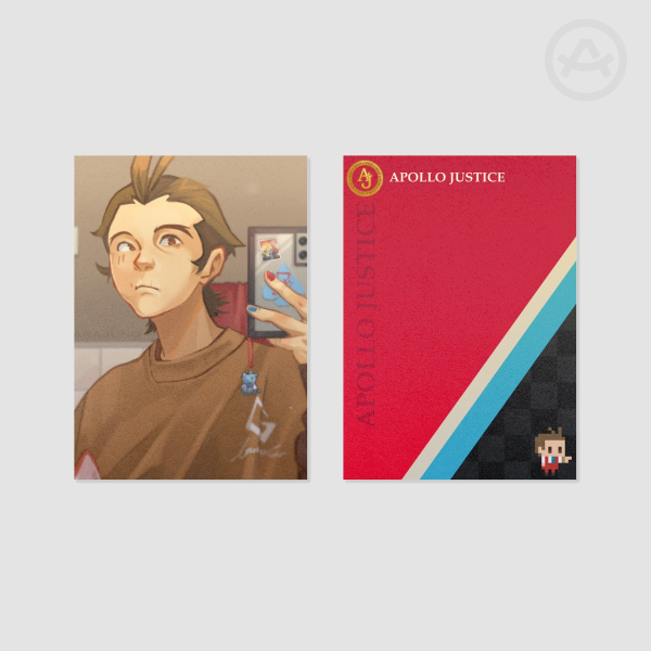 Apollo Justice Paper Photocard | Ace Attorney