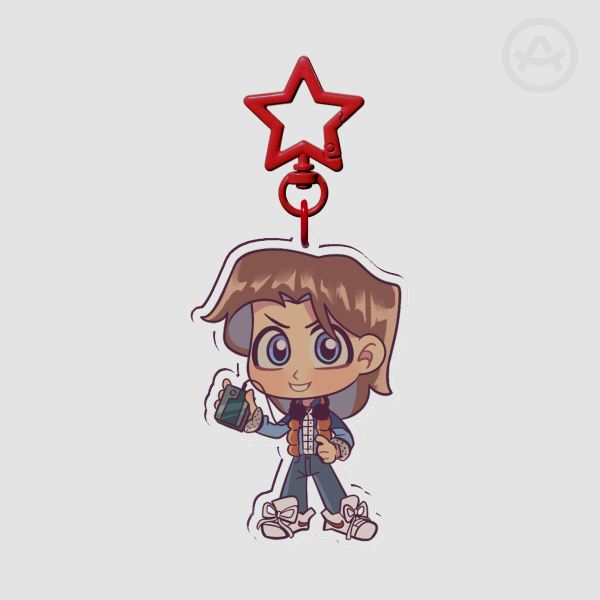 Back To The Future Marty McFly Keychain