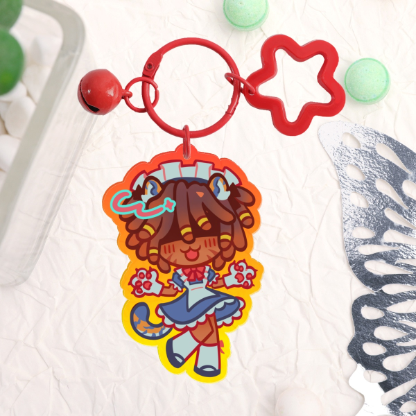 Maid FlameFrags Keychain