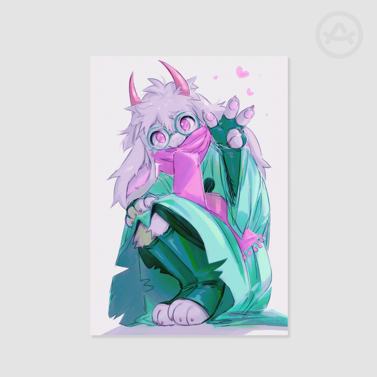cutie ralsei print