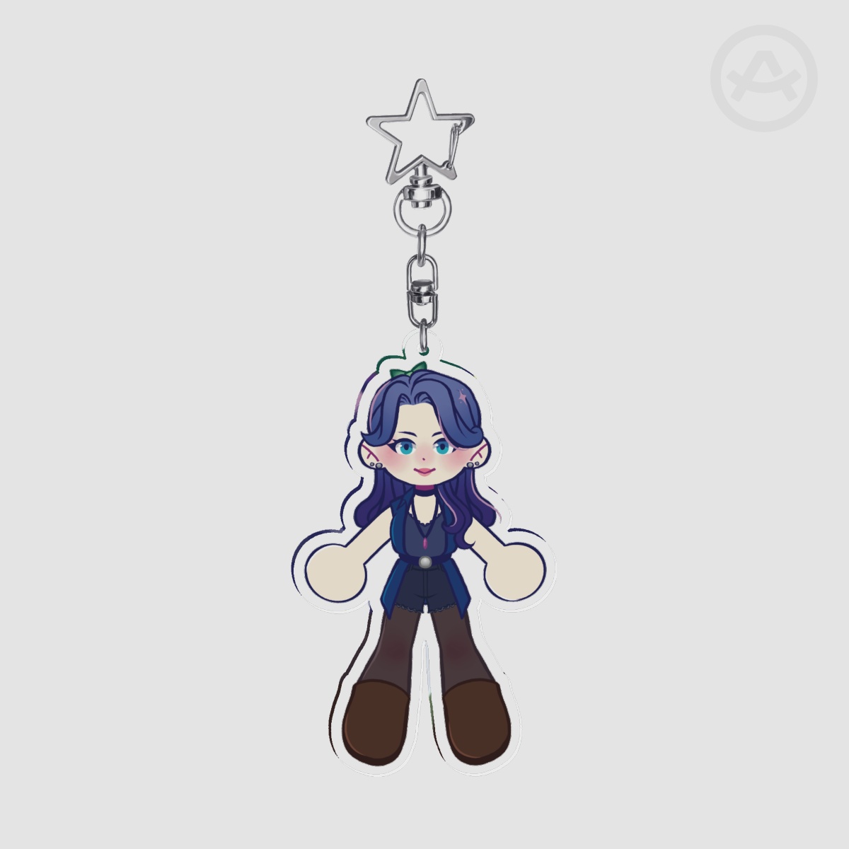 [ STARDEW ] Abigail Keychain