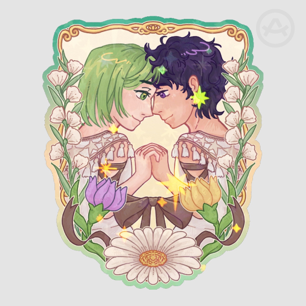 Coco and Agott Die Cut Stickers