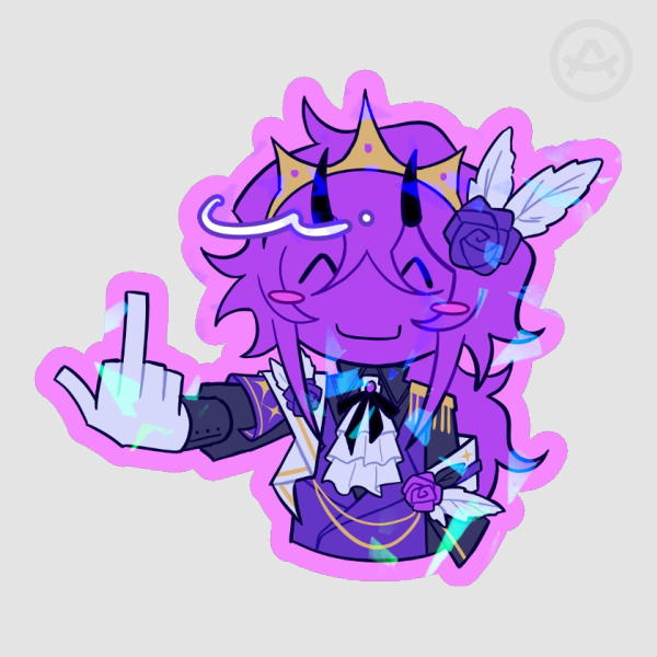 Wemmbu F You Sticker