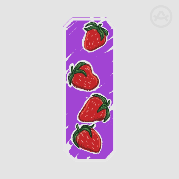 Strawberry Bookmark