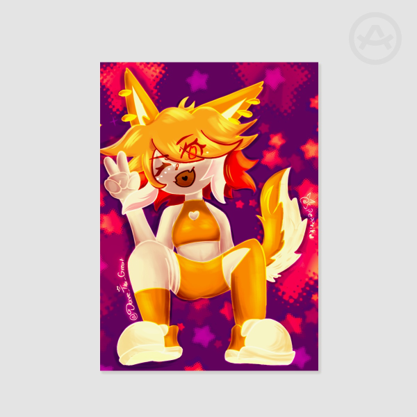 Goldrika print