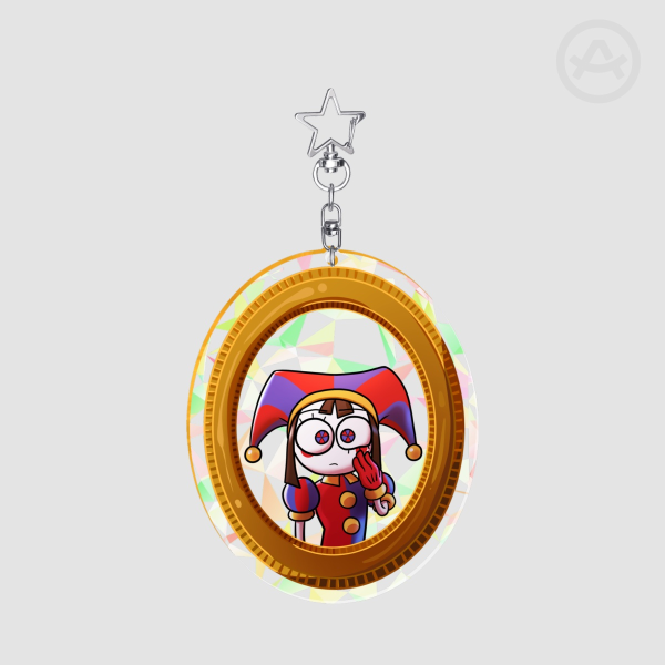 Digital Circus | Pomni Mirror Keychain