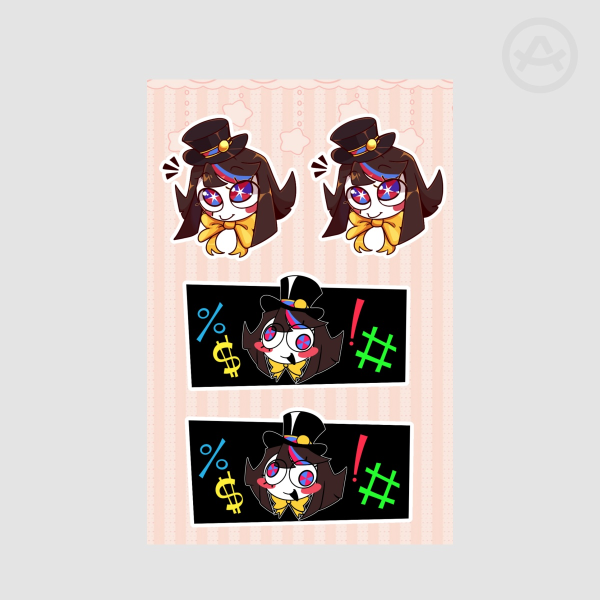 Stickers de Rc! Pomni