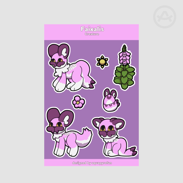 Faixalis Sticker Sheet