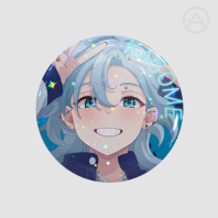 Kagome Easter Button