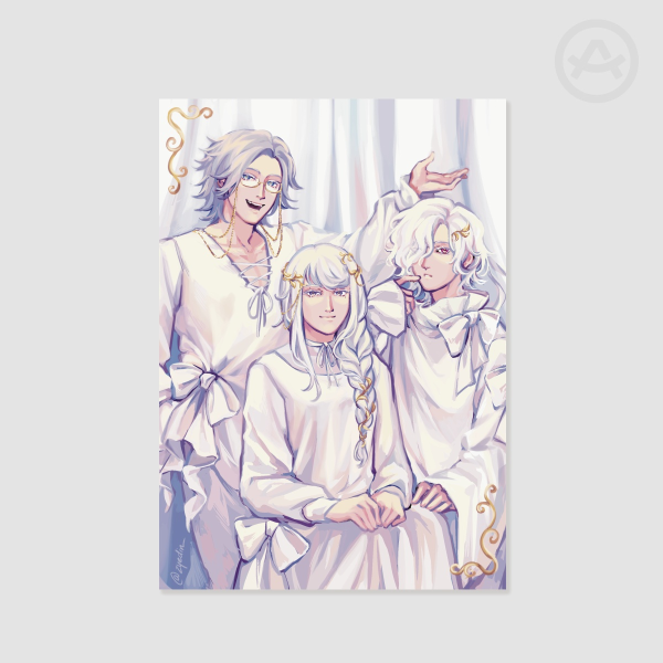 Eito, Nozomi and Shion [A5 Print]