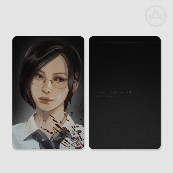 ALL SUITED UP: Ada Wong Silver Photocard