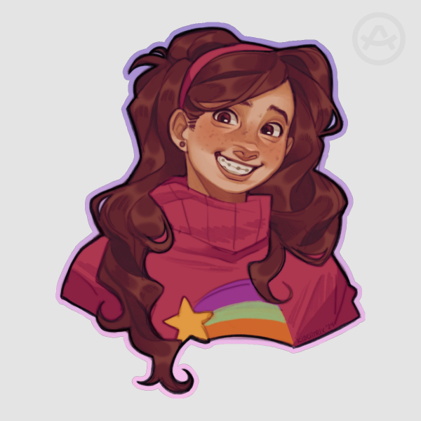 mabel pines sticker [ GRAVITY FALLS ]