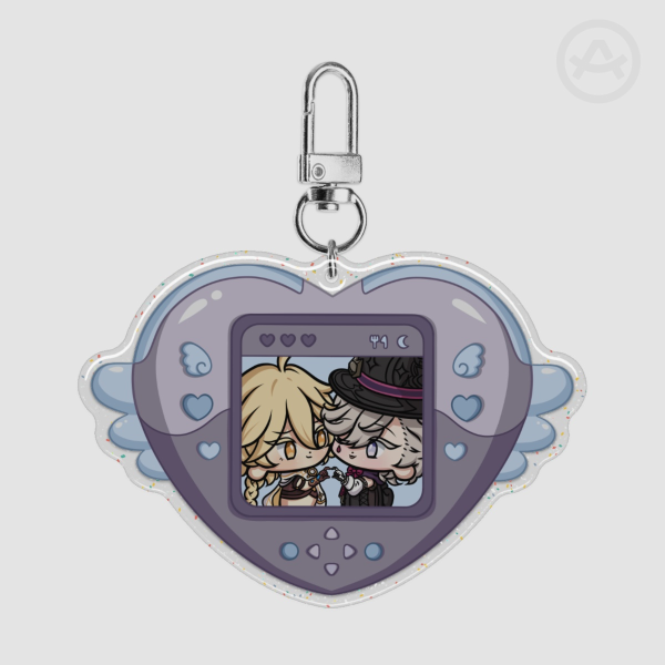 Aelyney Heart Ship Keychain