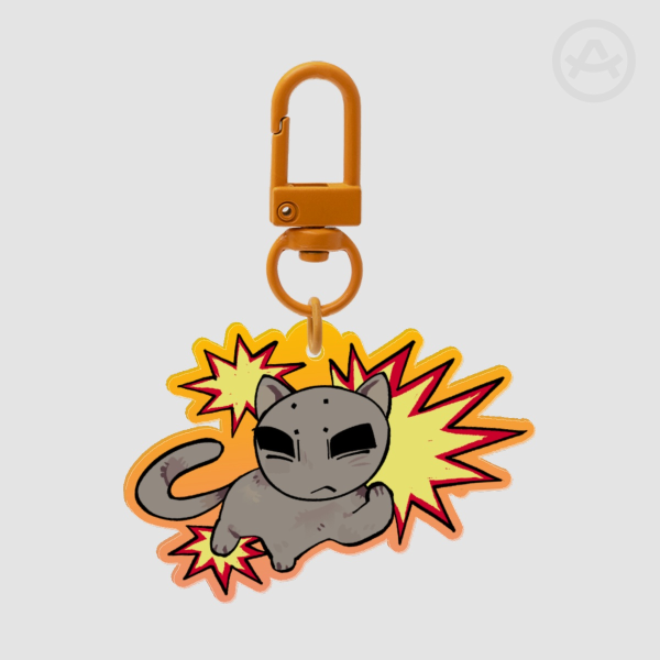 CHAN HUNG MEWGENICS KEYCHAIN