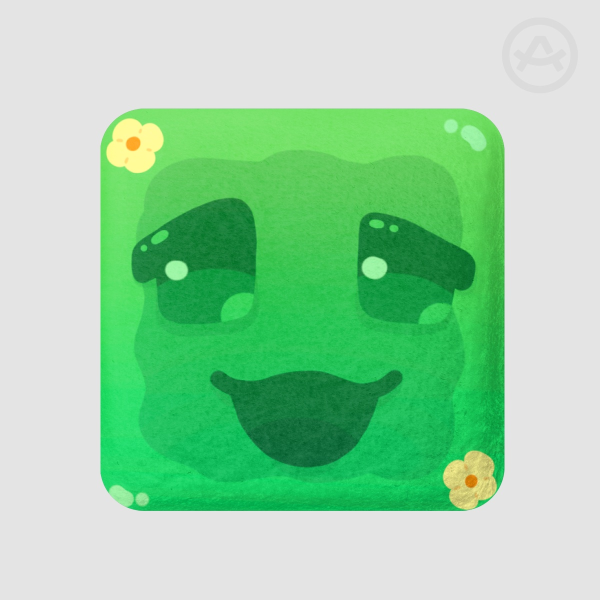 Avery Square Plush Pin