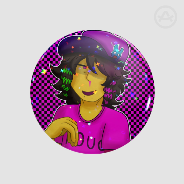 (Regretevator) Infected Pin Badge