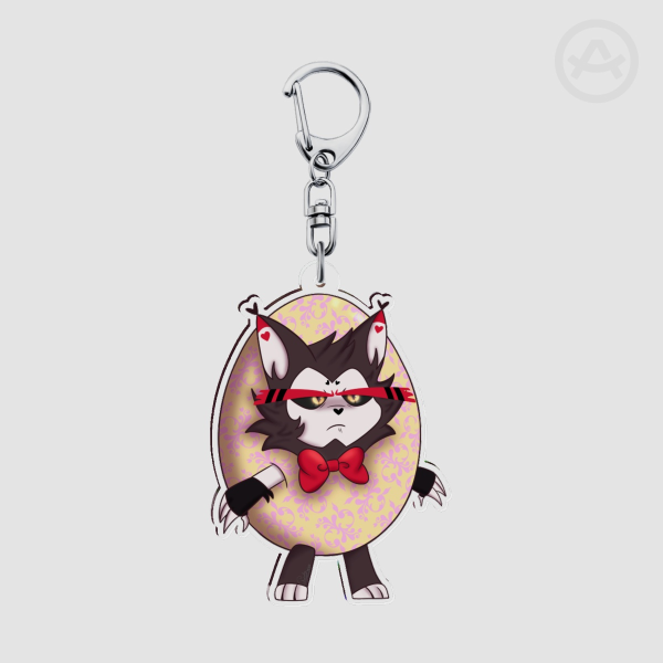 Easter Egg Husk Keychain