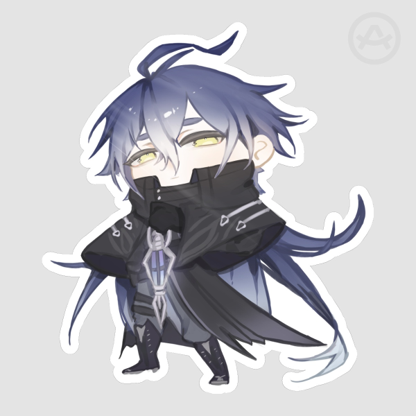 Genshin ImpactㆍFlins Chibi Sticker