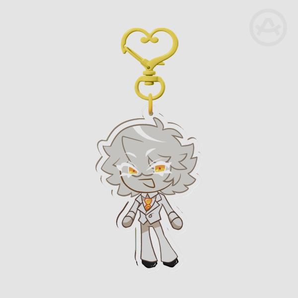 Salmonella Cookie Keychain