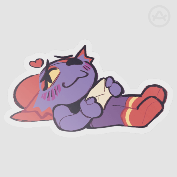 Smitten Undyne Sticker