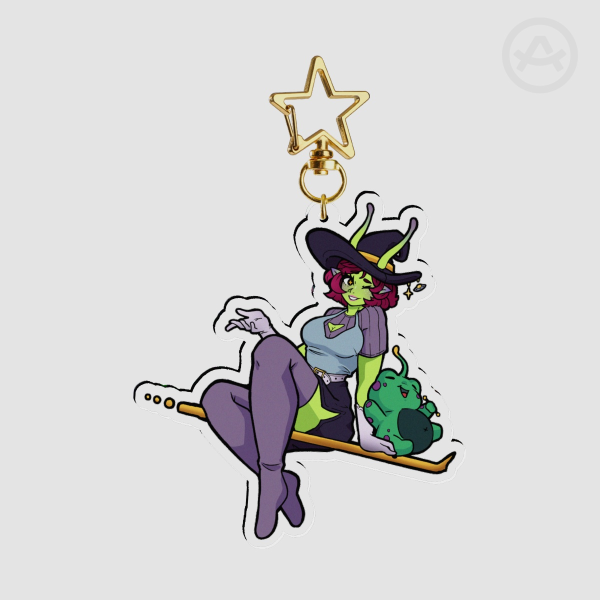 Keychain Codixie Witch Version