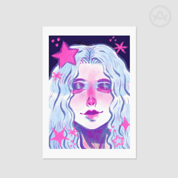 Snow Queen Art Print
