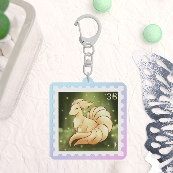 [38] - Stamp Collection Keychain