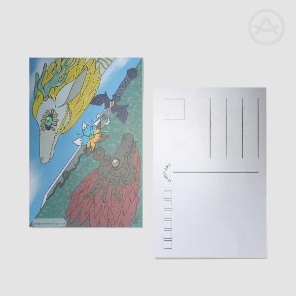 The Legend of Zelda Dragons Postcard