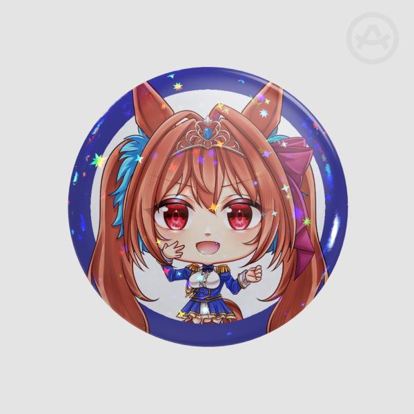 UMAMUSUME - Daiwa Scarlet | 58mm Round Badge Button Pin