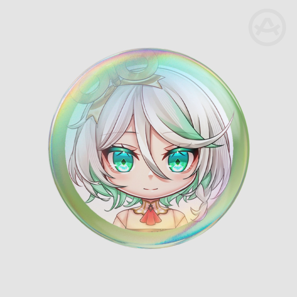 HOLOLIVE ENGLISH - Cecilia Immergreen | 58mm Round Badge Button Pin