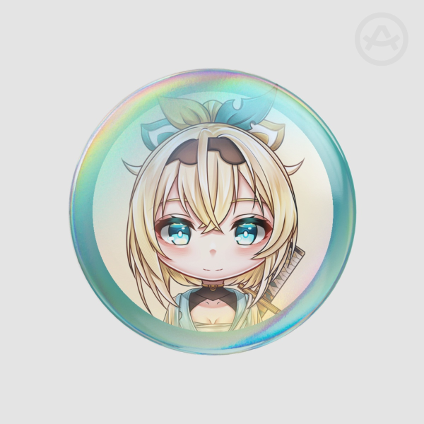 HOLOLIVE - Kazama Iroha | 58mm Round Badge Button Pin