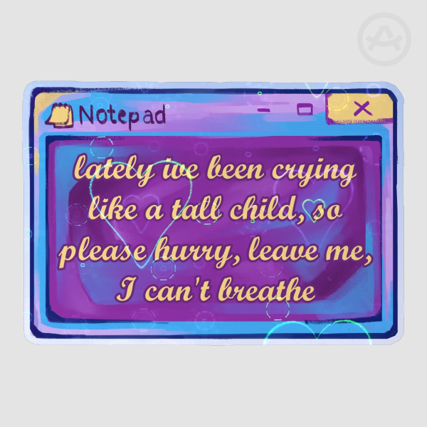 Notepad day Sticker