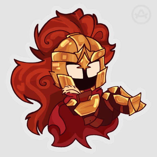 D3rlord3 Clear Sticker