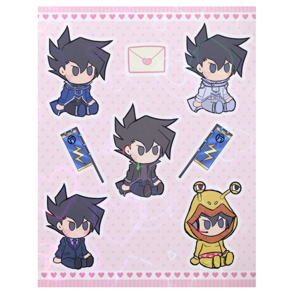 Oops! All Thunders! Sticker Sheet