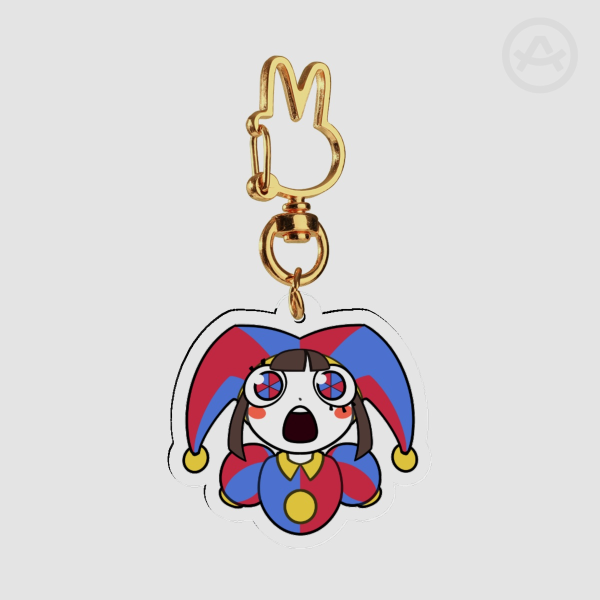 TADC Pomni Shocked Acrylic Keychains
