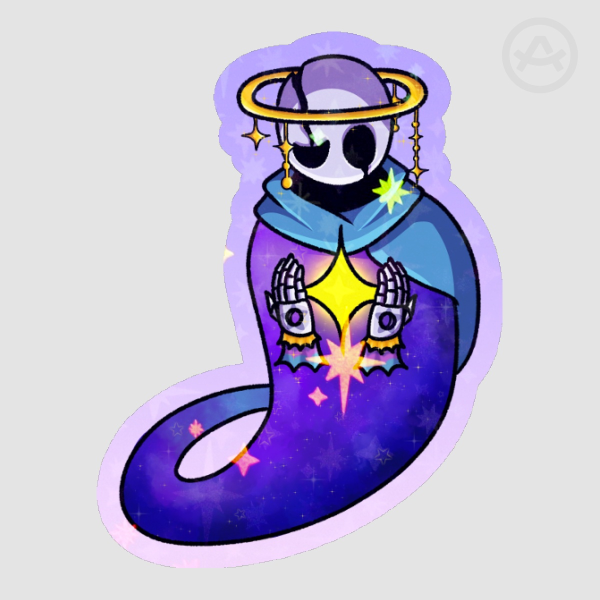 Outertale Gaster Sticker