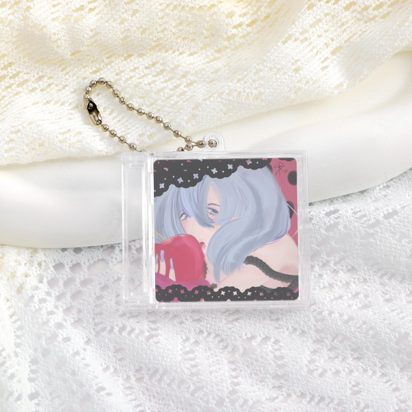 Hatsune Miku Acrylic CD Keychains