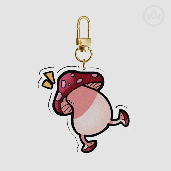Delicious in Dungeon Walking Mushroom Keychain