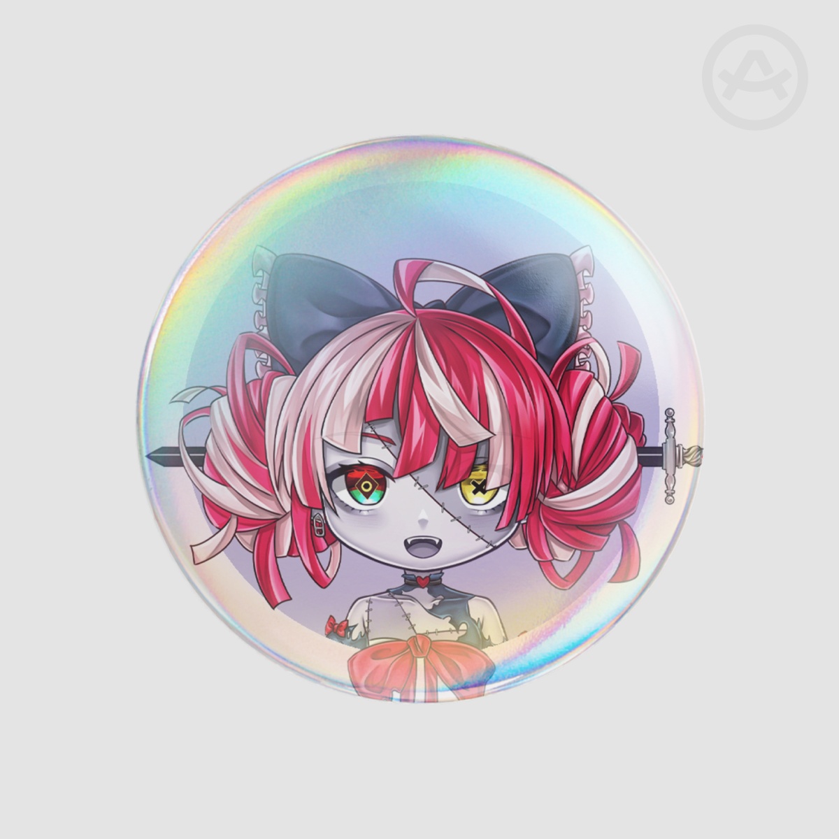 HOLOLIVE INDONESIA - Kureiji Ollie | 58mm Round Badge Button Pin