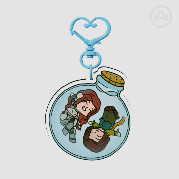 KitKat Bottle Keychain