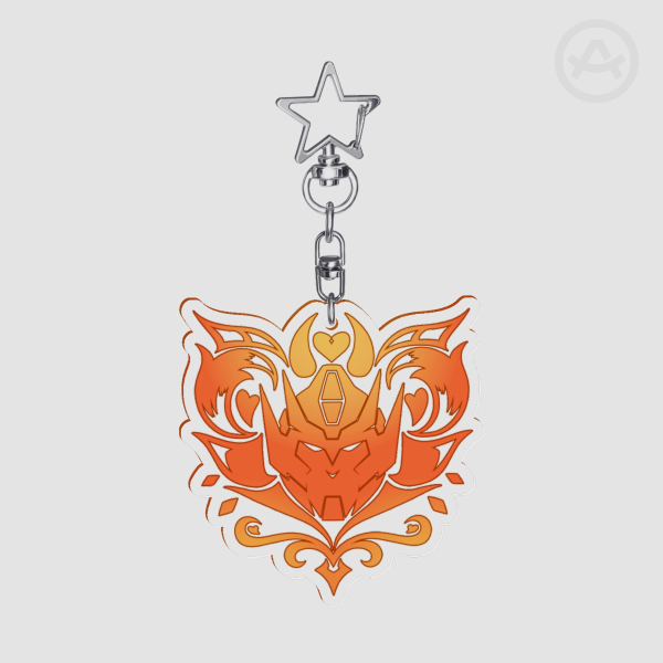 Rodimus Star Acrylic Keychain