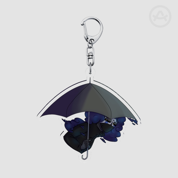 Rainmaker Clear Keychain