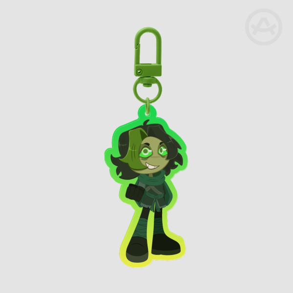 Morro Acrylic Keychain