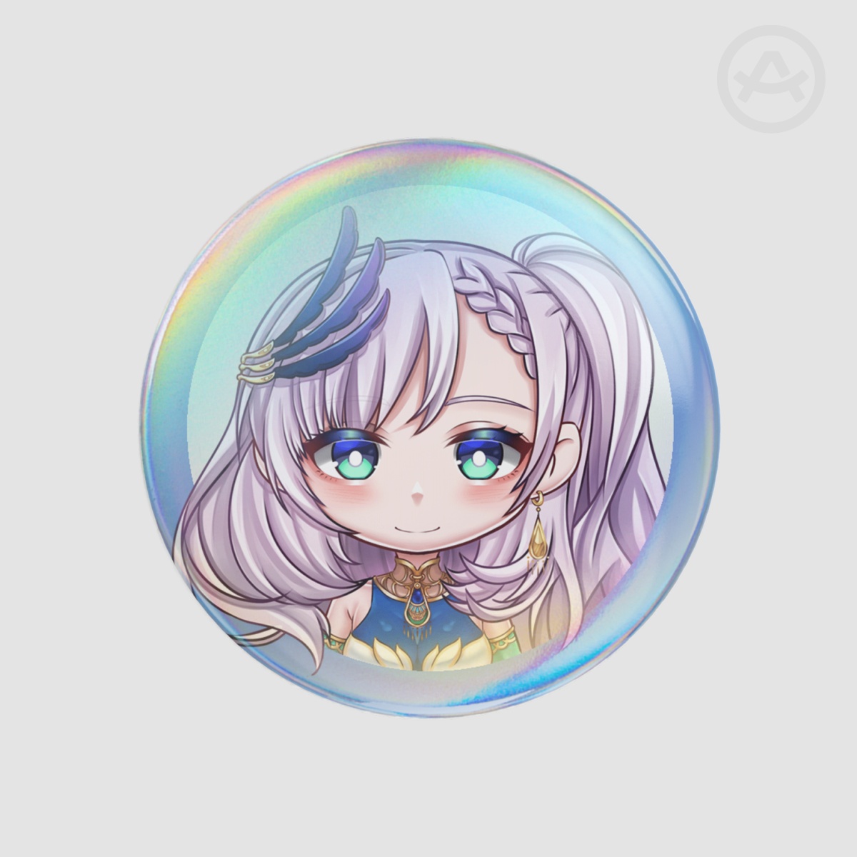 HOLOLIVE INDONESIA - Pavolia Reine | 58mm Round Badge Button Pin
